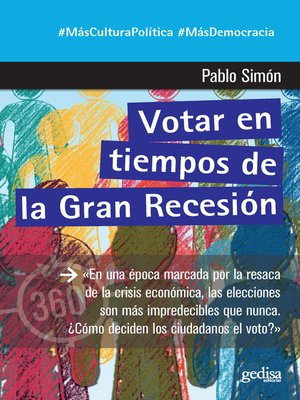 cover image of Votar en tiempos de la Gran Recesión